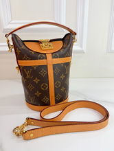 LOUIS VUITTON DUFFLE TOP HANDLE CROSSBODY
