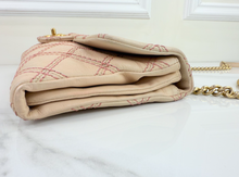 CHANEL QUILTED TRIPLE STITCHED FLAP CALFSKIN