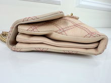 CHANEL QUILTED TRIPLE STITCHED FLAP CALFSKIN