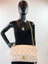 CHANEL QUILTED TRIPLE STITCHED FLAP CALFSKIN