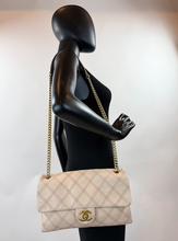 CHANEL QUILTED TRIPLE STITCHED FLAP CALFSKIN