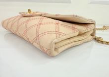 CHANEL QUILTED TRIPLE STITCHED FLAP CALFSKIN