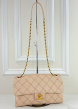 CHANEL QUILTED TRIPLE STITCHED FLAP CALFSKIN