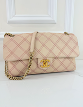 CHANEL QUILTED TRIPLE STITCHED FLAP CALFSKIN