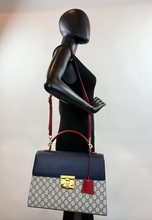 GUCCI PADLOCK TOP HANDLE GG SUPREME MEDIUM