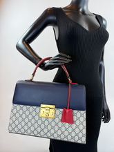 GUCCI PADLOCK TOP HANDLE GG SUPREME MEDIUM