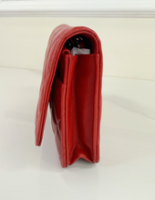 CHANEL WOC CALSSIC QUILTED LAMBSKIN RED