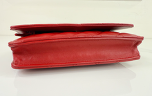 CHANEL WOC CALSSIC QUILTED LAMBSKIN RED