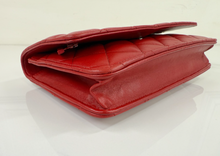 CHANEL WOC CALSSIC QUILTED LAMBSKIN RED