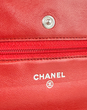 CHANEL WOC CALSSIC QUILTED LAMBSKIN RED