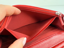 CHANEL WOC CALSSIC QUILTED LAMBSKIN RED