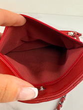 CHANEL WOC CALSSIC QUILTED LAMBSKIN RED