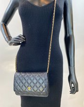 CHANEL WOC CALSSIC QUILTED LAMBSKIN BLACK (NEW MODEL)