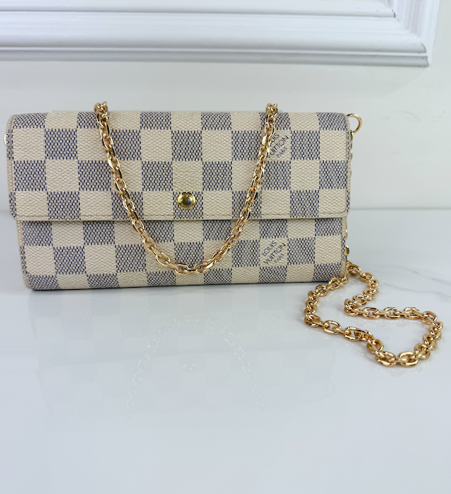 LOUIS VUITTON WALLET SARAH AZUR WOC