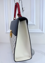 GUCCI PADLOCK TOP HANDLE GG SUPREME MEDIUM