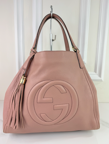 GUCCI SOHO TOTE DUSTY ROSE MEDIUM
