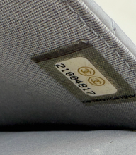 CHANEL WOC BOY V STITCH LAMBSKIN METALLIC GREY WITH GUNMETAL HARDWARE