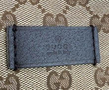 GUCCI GG CANVAS FLAP MESSENGER BAG