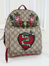 GUCCI GG KINGSNAKE HEART BACKPACK