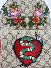 GUCCI GG KINGSNAKE HEART BACKPACK