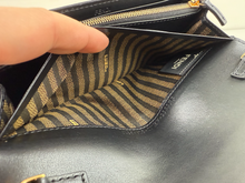 FENDI VITELLO PALMELLATO CONTINENTAL WALLET ON CHAIN