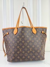 LOUIS VUITTON NEVERFULL MM MONO CHERRY RED INTERIOR