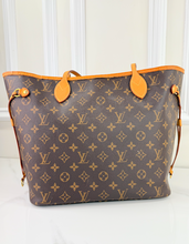 LOUIS VUITTON NEVERFULL MM MONO CHERRY RED INTERIOR