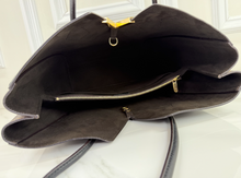 LOUIS VUITTON KIMONO MM TOTE IN BLACK