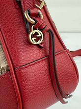 GUCCI MINI BREE MESSENGER BAG RED