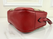 GUCCI MINI BREE MESSENGER BAG RED