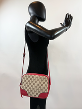 GUCCI MINI BREE MESSENGER BAG RED