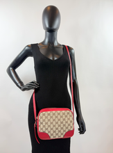 GUCCI MINI BREE MESSENGER BAG RED
