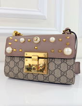 GUCCI SMALL PEARL PADLOCK BAG