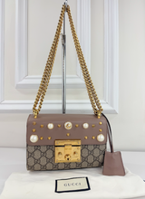 GUCCI SMALL PEARL PADLOCK BAG