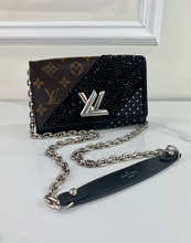 LOUIS VUITTON TWIST CHAIN CROSSBODY CUSTOM EMBELLISHED