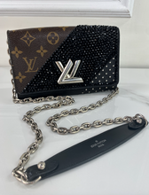 LOUIS VUITTON TWIST CHAIN CROSSBODY CUSTOM EMBELLISHED