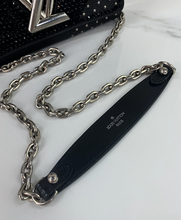 LOUIS VUITTON TWIST CHAIN CROSSBODY CUSTOM EMBELLISHED