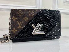 LOUIS VUITTON TWIST CHAIN CROSSBODY CUSTOM EMBELLISHED