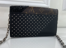 LOUIS VUITTON TWIST CHAIN CROSSBODY CUSTOM EMBELLISHED