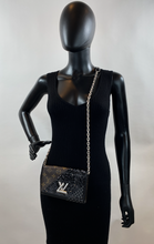 LOUIS VUITTON TWIST CHAIN CROSSBODY CUSTOM EMBELLISHED