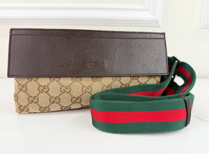 GUCCI BELT BAG GG WEB