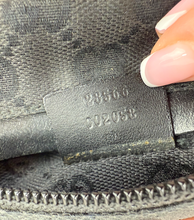 GUCCI BELT BAG GG WEB DOUBLE POCKET IN ALL BLACK