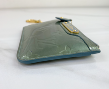 LOUIS VUITTON KEY POUCH LARGE VERNIS BLUE NUIT