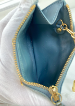 LOUIS VUITTON KEY POUCH LARGE VERNIS BLUE NUIT