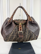 FENDI ZUCCA NAPPA NUVOLATA VITELLO TORTUGA SPY BAG