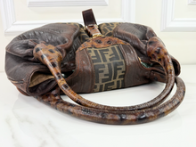 FENDI ZUCCA NAPPA NUVOLATA VITELLO TORTUGA SPY BAG