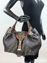 FENDI ZUCCA NAPPA NUVOLATA VITELLO TORTUGA SPY BAG