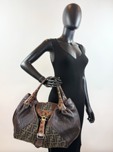 FENDI ZUCCA NAPPA NUVOLATA VITELLO TORTUGA SPY BAG