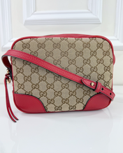 GUCCI MINI BREE MESSENGER BAG RED