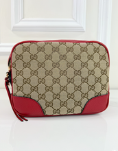 GUCCI MINI BREE MESSENGER BAG RED